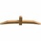 Ekena Millwork Bellingham Rough Sawn Timber Gable Bracket, Western Red Cedar, 84"W x 21"H x 4"D x 6"F, 6/12 Pitch GBW084X21X0406BEL00RWR - alternate 3